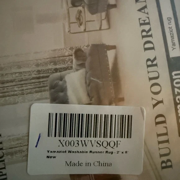 Yamaziot Boho Runner Rug 2x8 - Picture 4 of 5